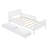 Classic Twin Platform with Pine Guardrails and Storage Drawers-117502802-117502803