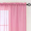 Ensemble de rideaux transparents avec passe-tringle 84 po (2 panneaux)-1841757397