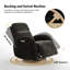 Fauteuil inclinable, oscillant et électrique 32,25 po Barrau Cuddle avec appui-tête et soutien lombaire-108808814
