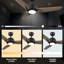 3 - Blade LED Smart Ceiling Fan with Light-403107347-461021576
