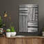 Ebern Designs «Sentiment Stripes 3» par Chris Paschke, art mural en métal-493884919