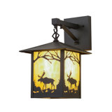 Greenbriar Oak 1 - Light Outdoor Wall Lantern