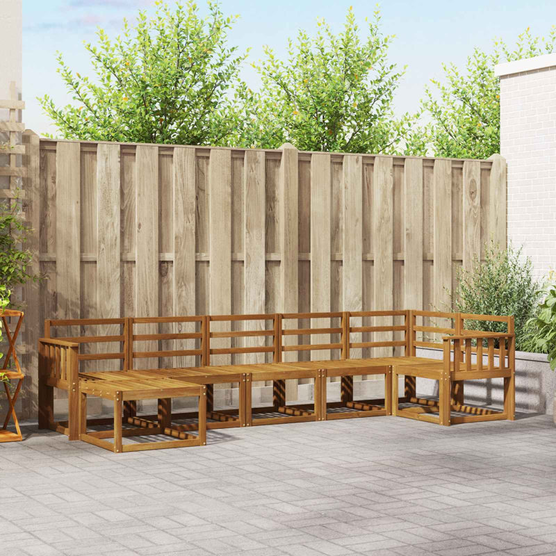 306cm Wide Patio Sectional Set