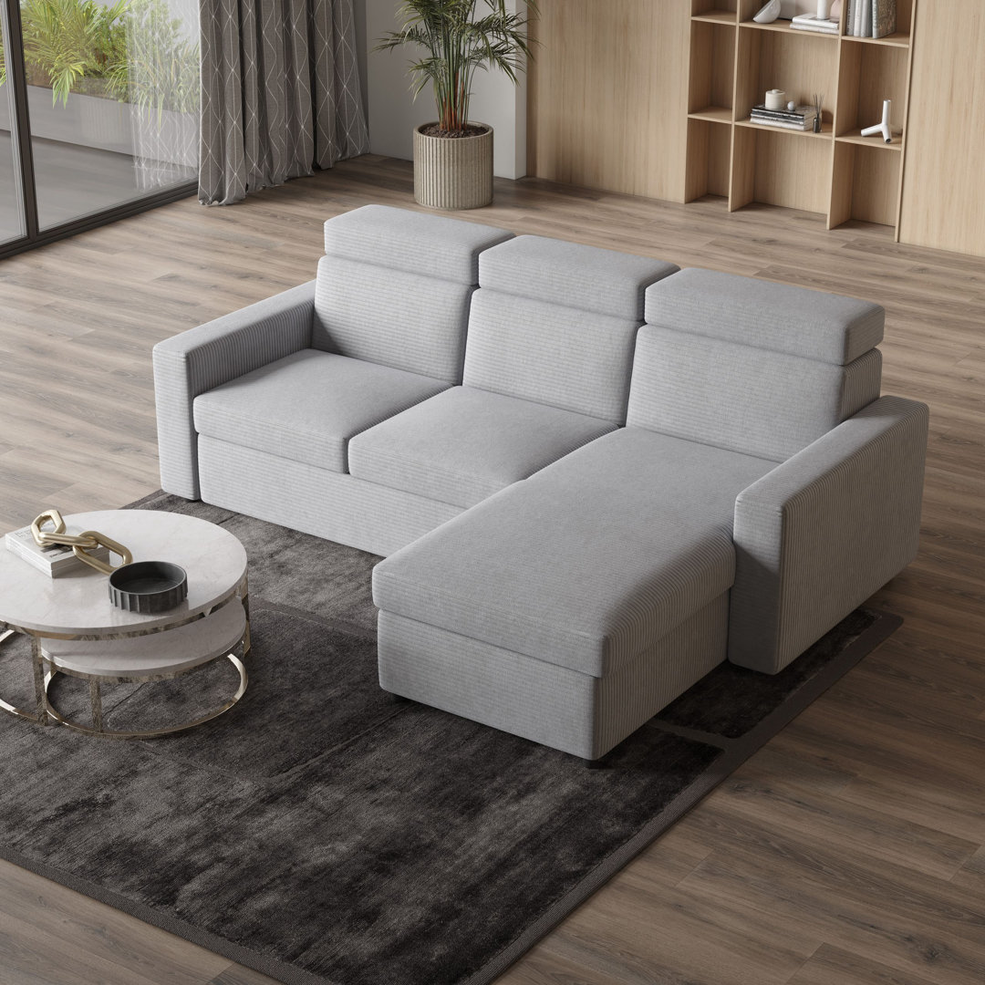 Ecksofa Sharray mit Bettfunktion