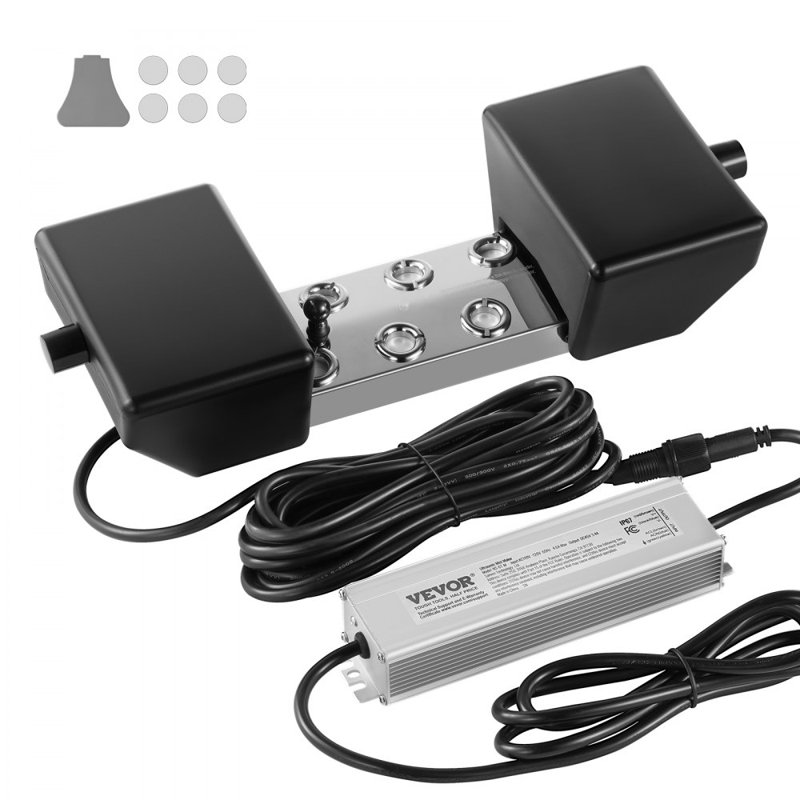 Brumisateur ultrasonique 12 têtes 9000mL / H IP67, H 1,1 po x l 7,2 po x P 3,03 po