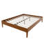 Base de lit plateforme en bois de bambou sec de 15 pouces de hauteur-340570548-340570547