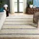 Mayer Handmade Wool Ivory/Navy Rug