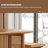 Brown Rectangular Solid Wood Butterfly Leaf Dining Table-667988724