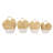 Dip-Dyed 4 Piece Wicker Basket Set-37271560