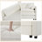 Modern Comfy Deep Seat Love Seat,beige-1236712232