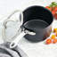 Anolon X Hybrid Cookware Nonstick Saucepan with Lid, 3-Quart
