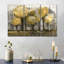 Ensemble de 3 arbres abstraits sur toile, "Forêts et forêts" par Anna LuxArt-103693144