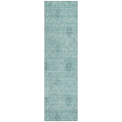 Leis Floral Indoor Rug