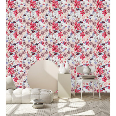 Peel & Stick Floral Wall Mural