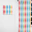 Rainbow Colors Candyland Stripes Striped Motif I - Rideau obscurcissant à rayures - 1 panneaux-107561654