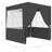 vidaXL Party Tent Anthracite Polyethylene 8.2x8.2 ft-74879600-95210504