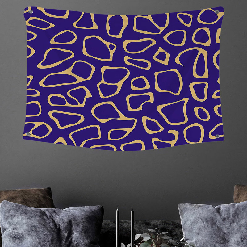 Leopard Wall Tapestry -  Pattern Wall Decor, 50" H x 60" W