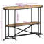 4-3 110cm Solid Wood Top Console Table-106215992