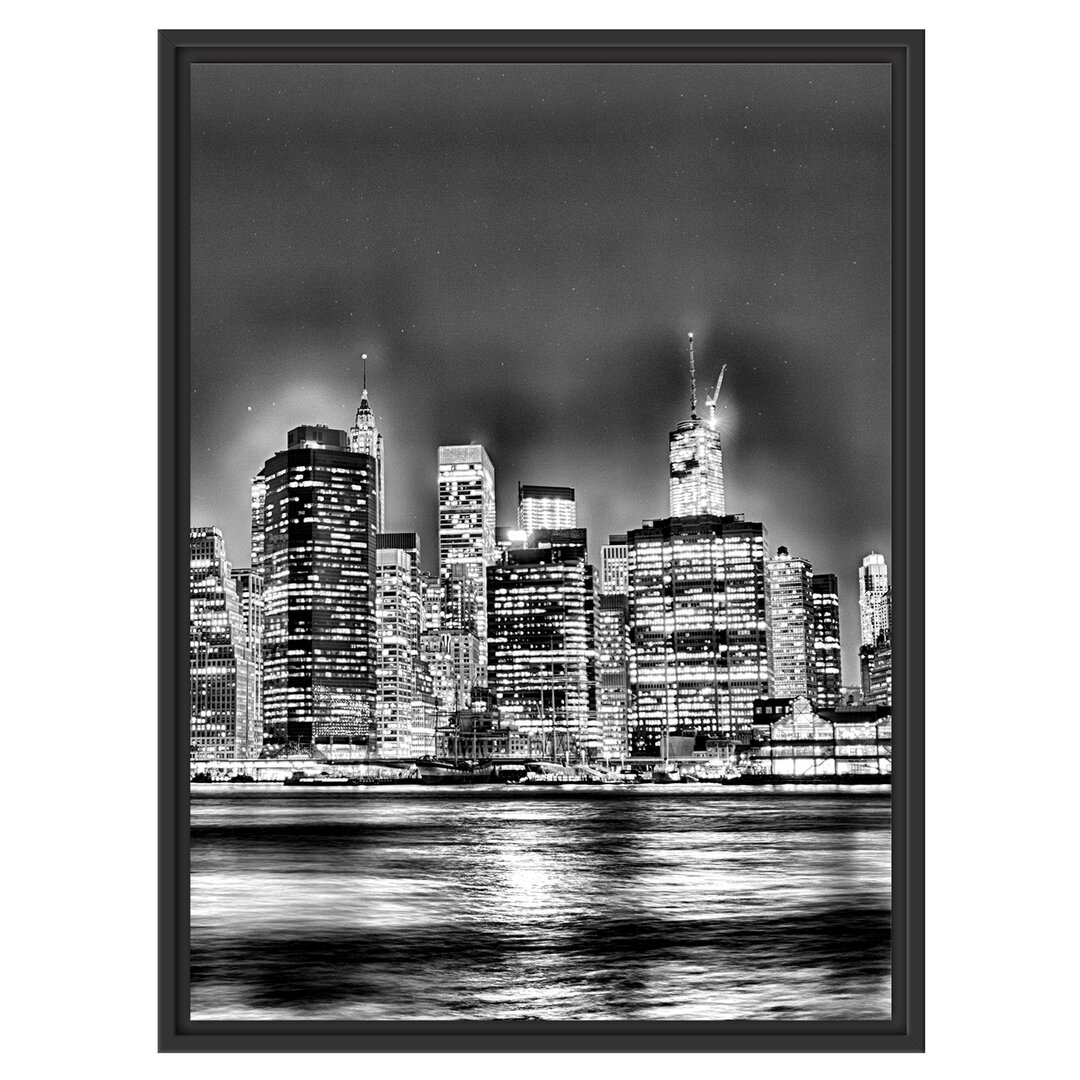 Gerahmtes Wandbild New York City