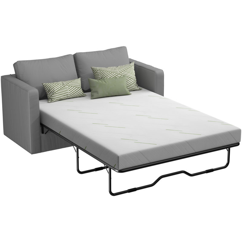 Matelas moyen en mousse à mémoire de forme de 3 pouces pour canapé-lit, remplacement du matelas du canapé-lit - Mttress seulement