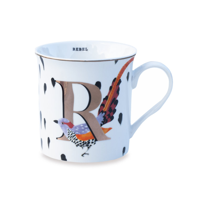 Yvonne Ellen - Gold Edition Alphabet Mug "R"