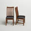 Chaise d'appoint en bois massif Richboro