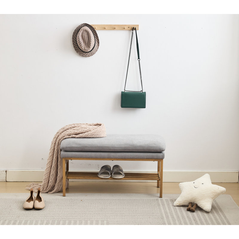 Avera Storage Bench, Grey
