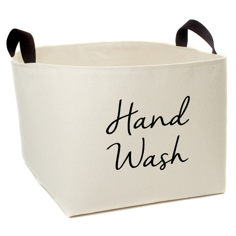Canvas Laundry Hamper with Handles