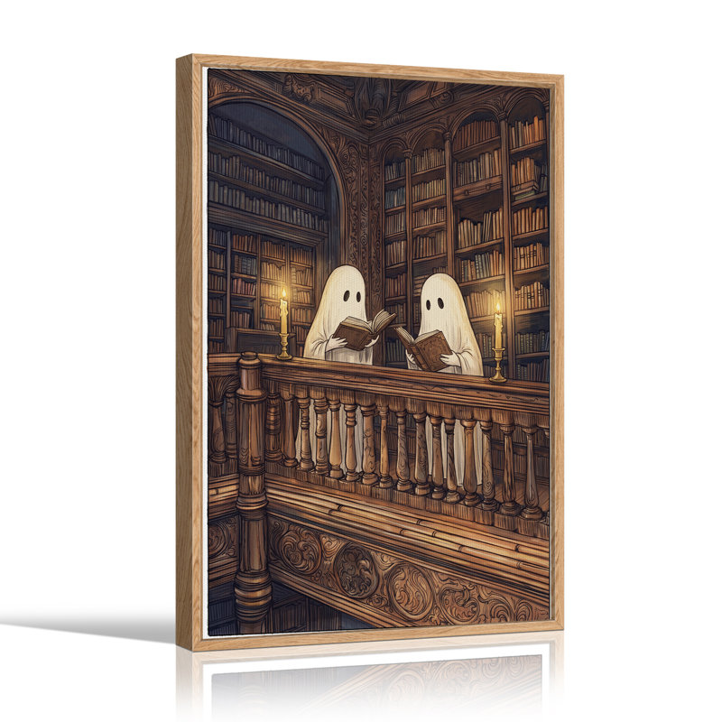 Art mural sur toile Halloween, H 48 po x l 32 po