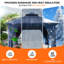 13 pi. L 10 pi. D Pavillon de jardin en acier