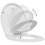 Toilet Seat Duroplast Bathroom Fixture Modern Functional Child-friendly-640025561