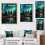 Yukon Northern Lights Beauty VI - impressions sur toile canadiennes-1401765092-1401765100