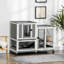 Cage à lapin d'intérieur
