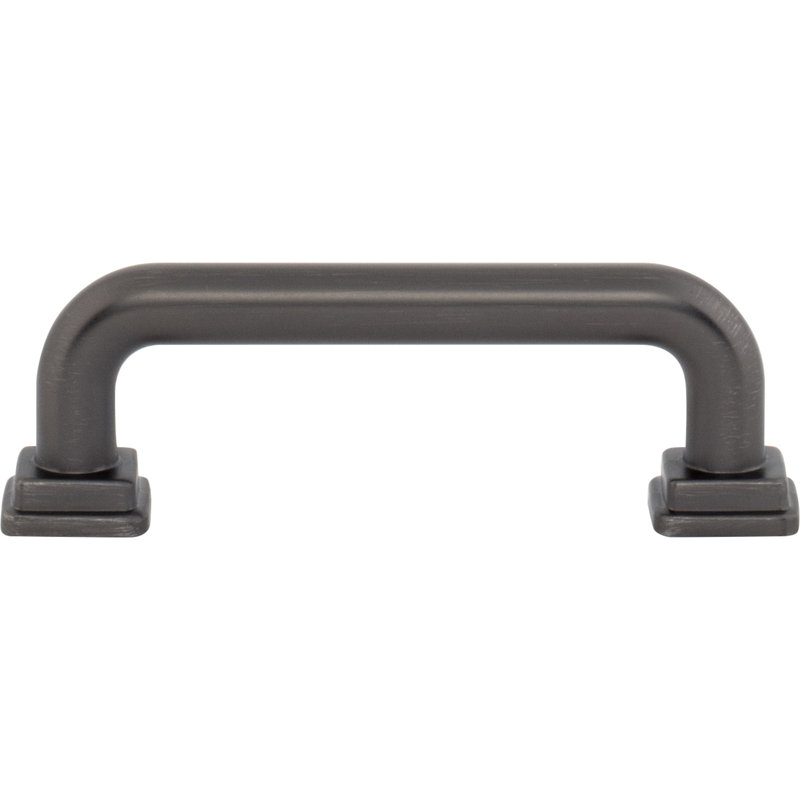 Slate 3" Center-to-Center Arch Bar Pull with Mounting Hardware