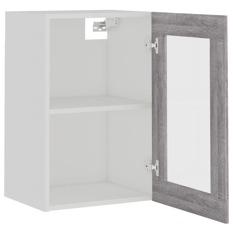 Armoire suspendue vidaXL Lyon Sonoma gris en bois d'ingénierie 40 x 31 x 60 cm, Sonoma gris