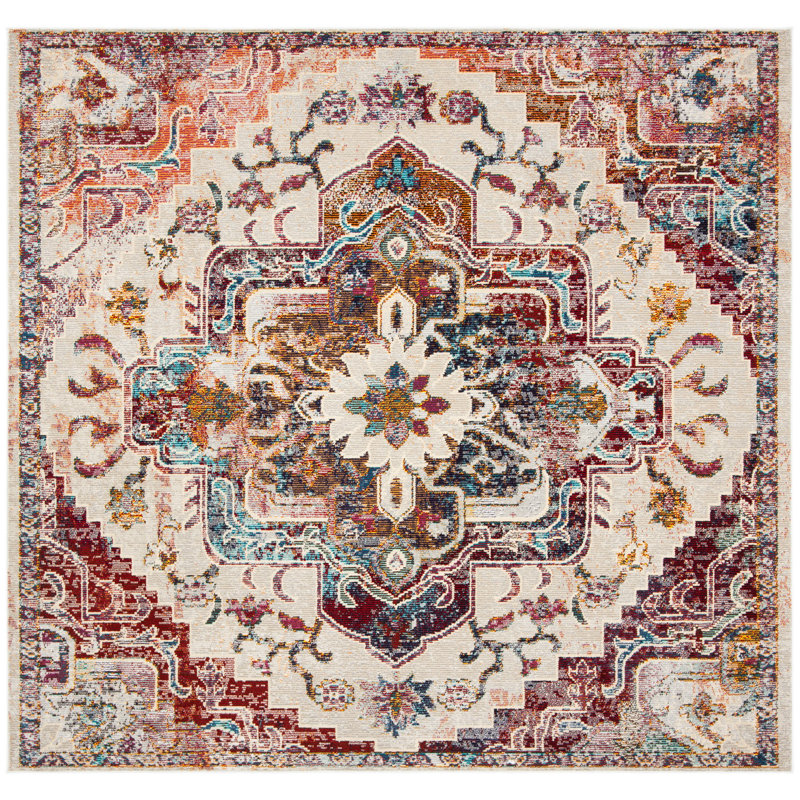 Haneul Performance Oriental Rug, Square 7'