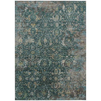 Machine Washable Indoor/Outdoor Jadiel ACN2359 Traditional Rug