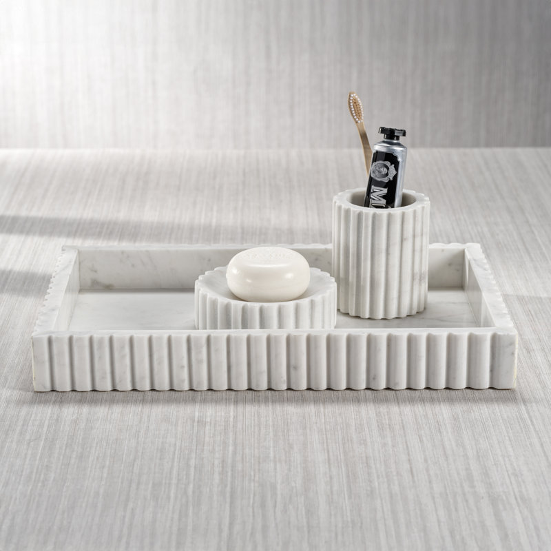 Verner Marble Bathroom Tray