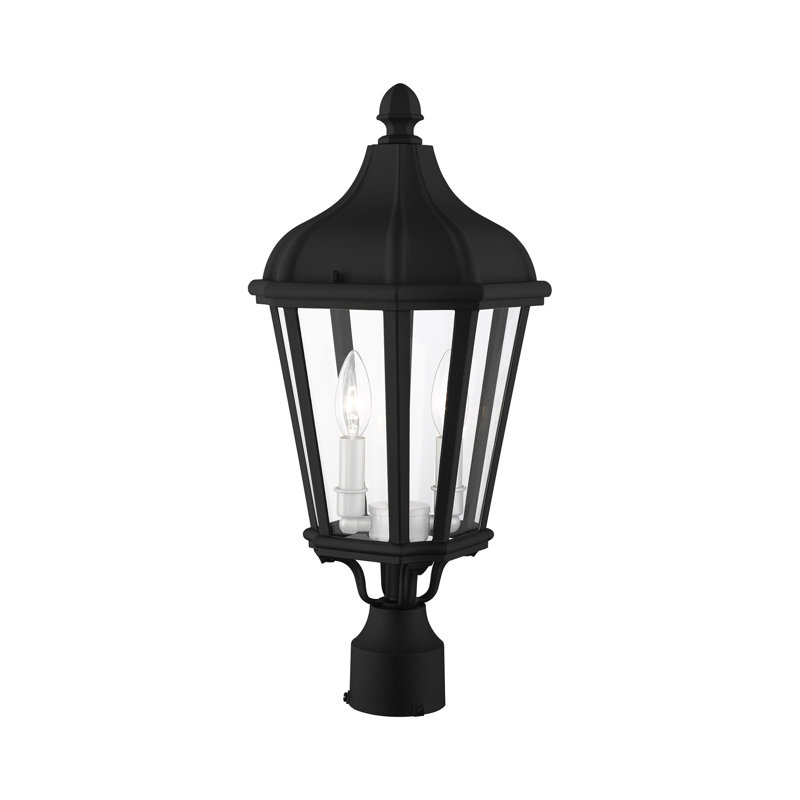 Anguel Transparent Lantern Head, Textured Black