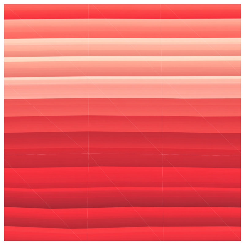 Housse de couette abstraite Stripes Bedding, Grand lit