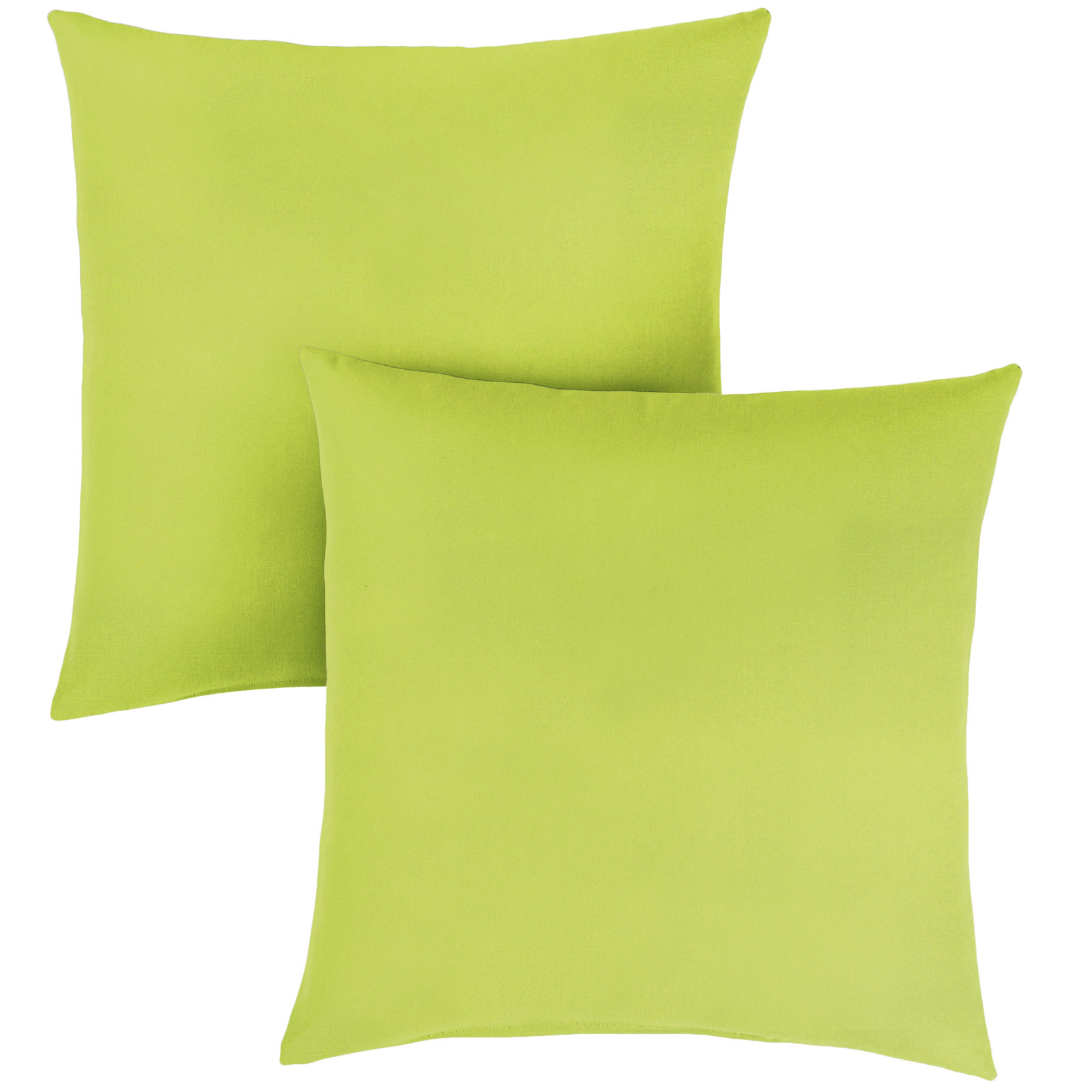 Ashish Sunbrella® Throw Pillow, Square 20", Sage