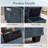 5 - Piece Chenille Modular Sectional Sofa Couch With Storage Ottomans-1609070240