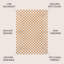 Tapis lavable doré / crème Aparicio-812923336