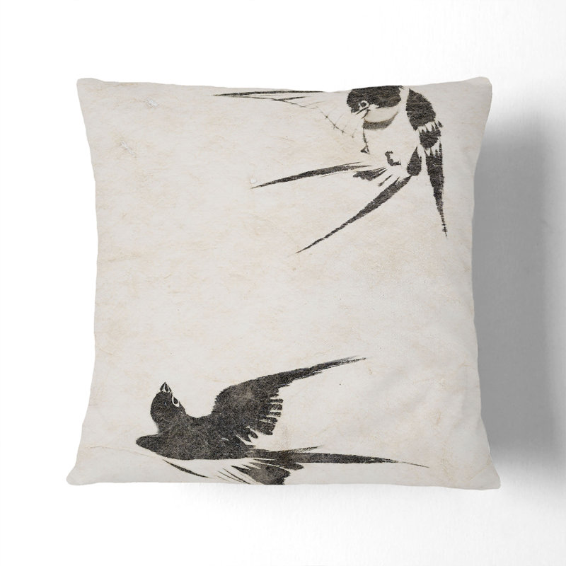 Square Throw Cushion, 40cm H x 40cm W x 15cm D