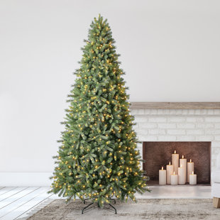  Classics Norway Spruce 9' Prelit LED Lights Artificial Christmas Tree