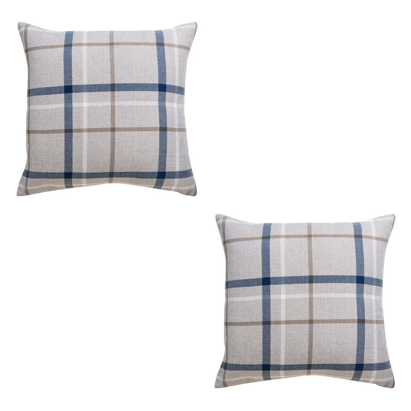 Sabala Square Cushion, Blue 