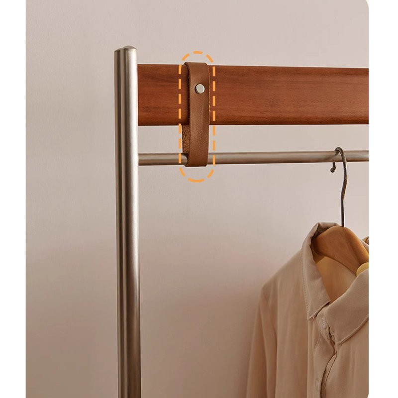 Coat Rack with Bedside Cabinet &  Glass