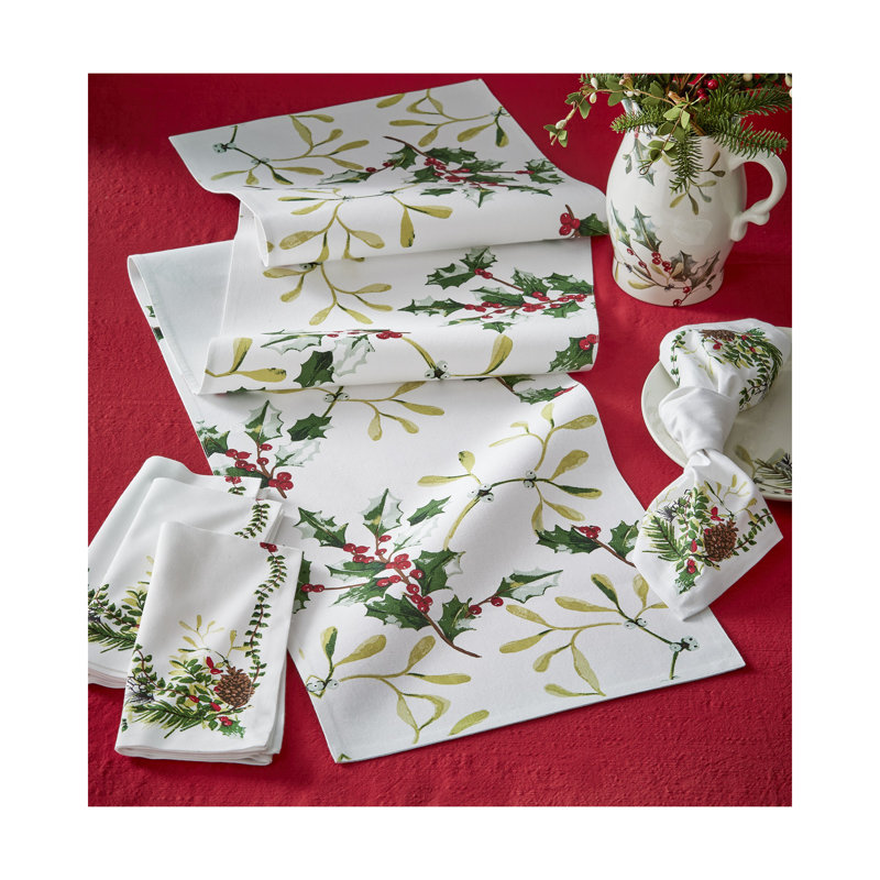 Mistletoe & Holly Runner