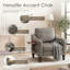 Fauteuil large en similicuir rembourré-92197389