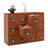 12 Drawers Wood Stackable Desk Organizer-1034393336